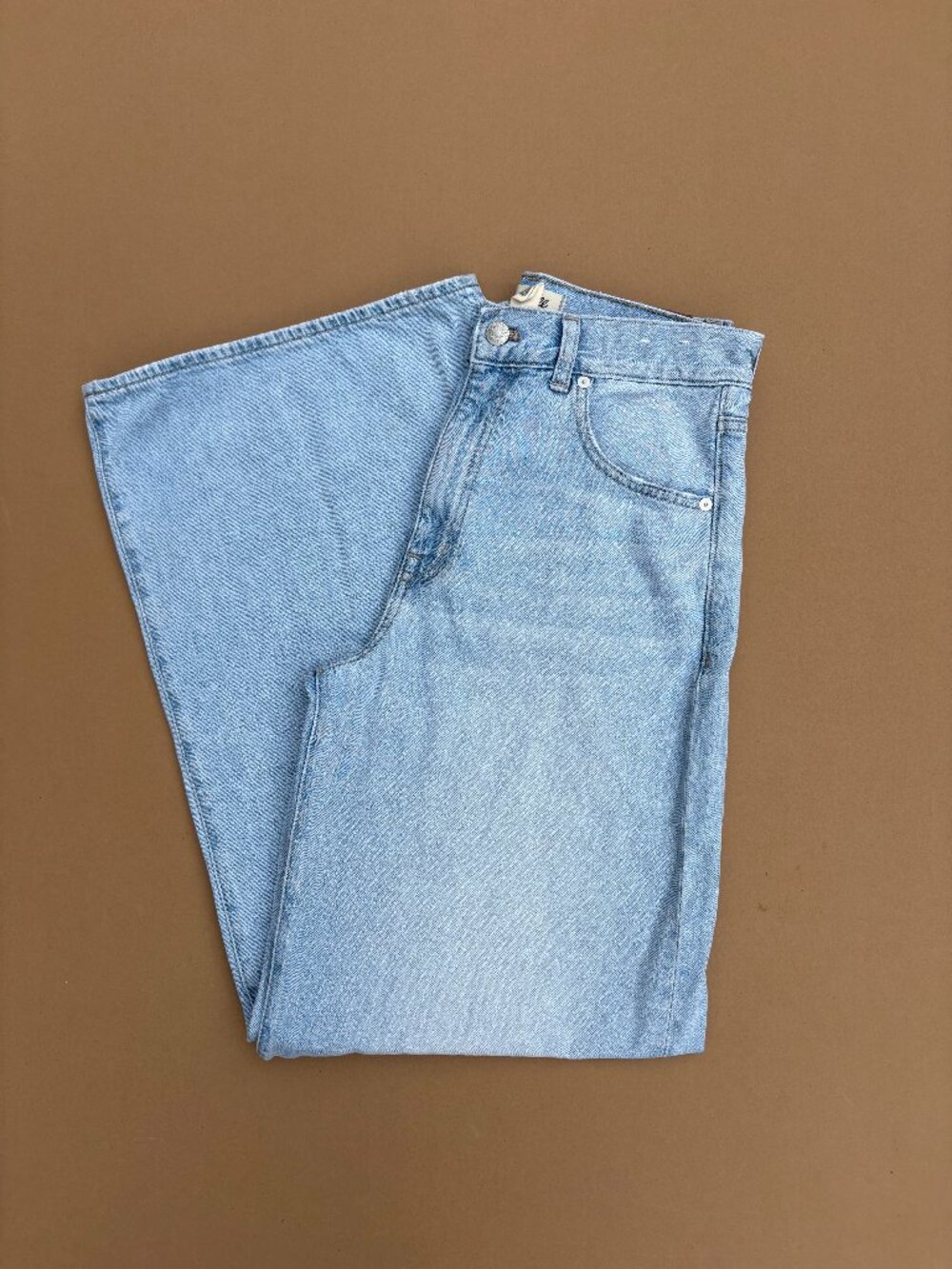 Women's Madewell super wide leg jeans size 27
